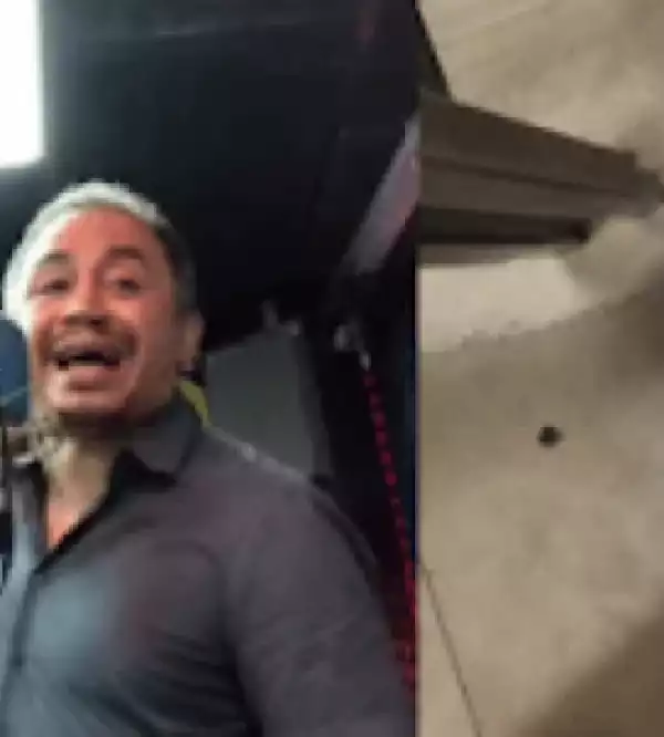 Daddy Freeze Blows Hot After He Was Rudely Told To Take Off His Shoes At The Airport